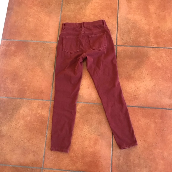 Maroon Uniqlo leggings pant - Picture 2 of 2